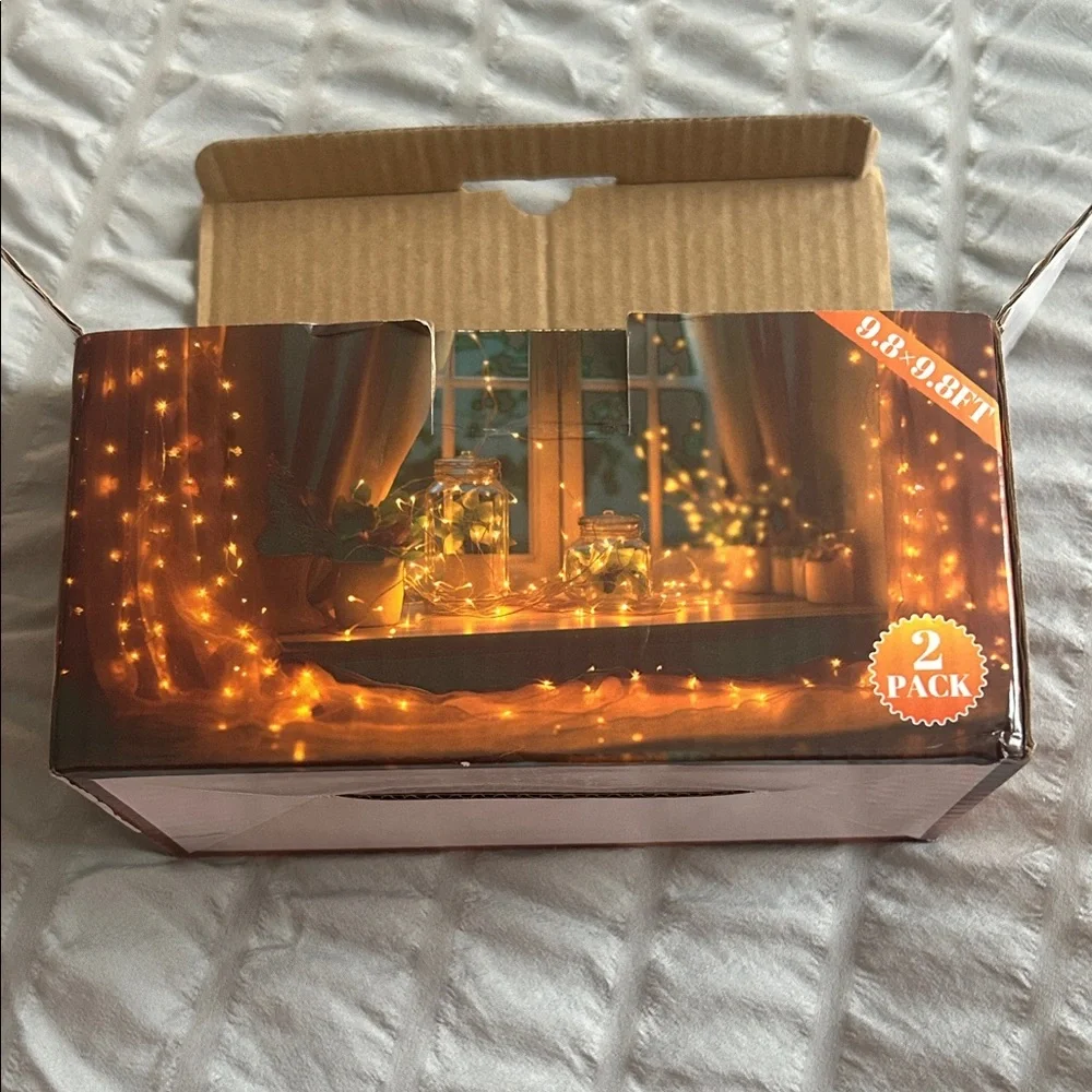 LED Curtain Lights with Remote Control